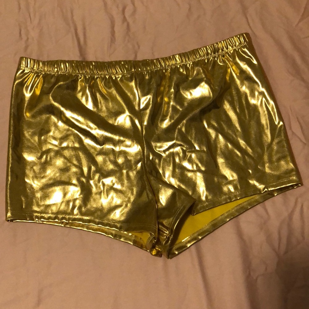 Gold shorts
